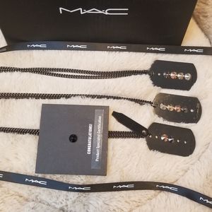 MAC Cosmetics employee certification neckl…